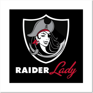 Raider Lady Posters and Art